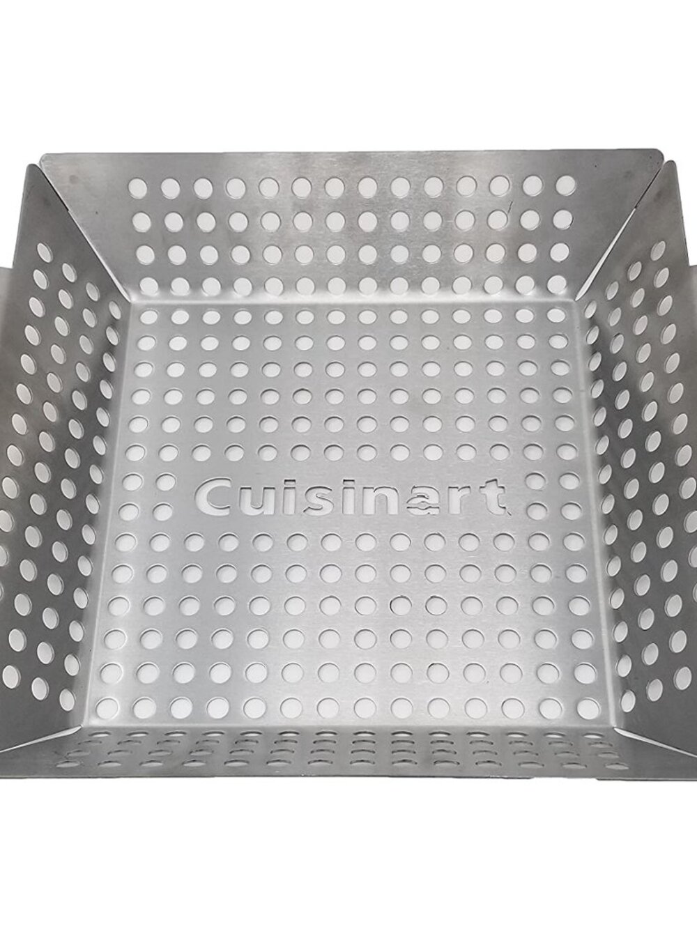 Stainless steel grill wok - Picture 3 of 4